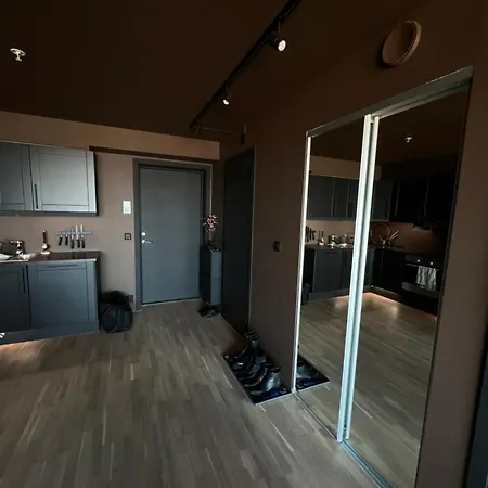Toppleilighet Med Nydelig Utsikt Til Munkholmen Apartamento